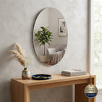 20x30 cm Wall Adhesive Oval Acrylic Mirror