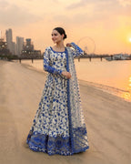 Ready to Wear Trending Digital Printed 3-Piece Maxi, Flapper & Dupatta Set