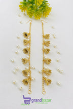 Traditional Pearl Hair Sahary Set