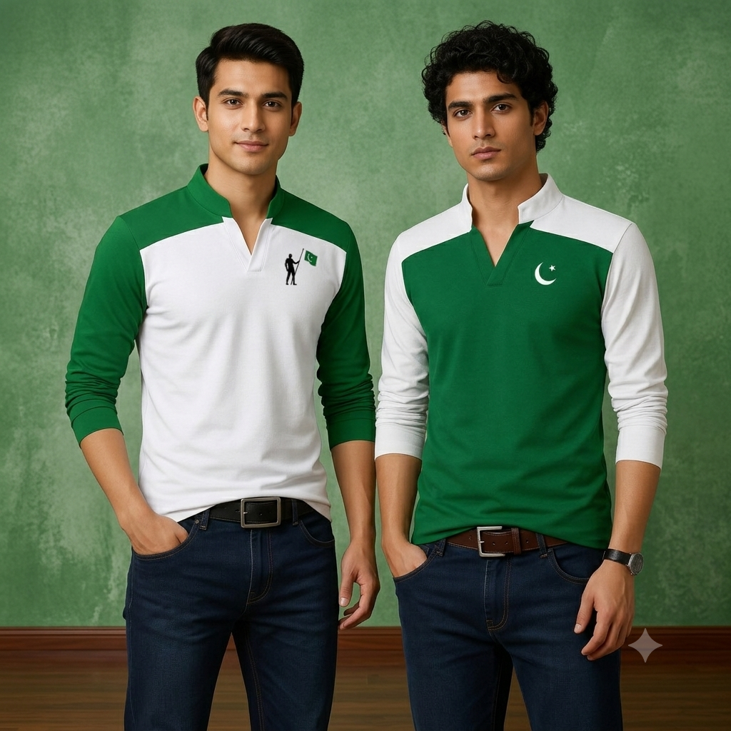 Bundle of 2 Azadi Printed Summer T-Shirts — Grand Bazar