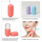 Product packaging with usage instructions and images of the product in use.