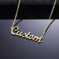 Customized Name Gold Plated Necklace - Personalized Elegant Jewelry