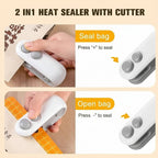2-in-1 heat sealer with cutter and 'Jbi by Smart Deals' branding.