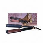 Hair straightener with Remington packaging in the background