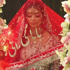 Customise Bridal Dupatta with Qabool Hai Border & Tilla Work