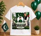 Customized Name & Photo T-Shirt for Kids | 2026 New Trending 14th August Happy Independence Day T-Shirt