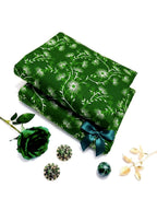 Azadi Collection Unstitched Polo Cotton All-Over Printed Green Suit