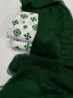 Azadi Collection Premium Unstitched Polo Cotton All-Over Printed Suit