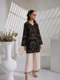 New Arrival | Ready to Wear | Midnight Grace Digital Printed Doria Lawn Co-Ord Set - 2 Piece
