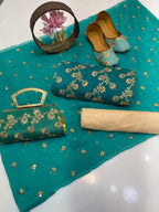 5-Piece Premium Embroidered Festive Suit with Matching Khussa & Clutch – Grand Bazar