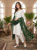 Independence Day Special – Free Khusa & Buttons | Cotton Chicken Kaari Embroidered 3-Piece Dress Set – Grand Bazar
