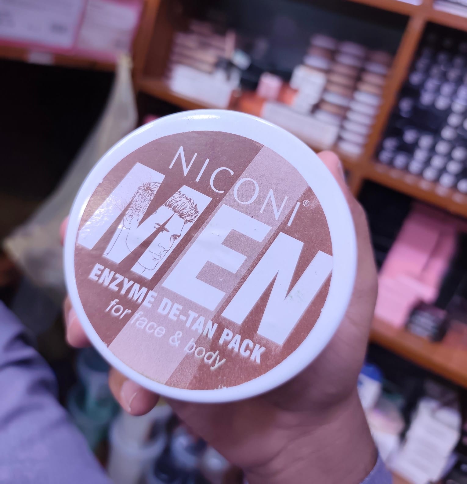 Niconi Men Enzyme De-Tan Pack For Face & Body (300g) - Advanced Tan Removal Cream