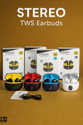 TWS S10 Stereo True Wireless Earbuds – Smart Sports Headphones with LED Digital Display & ENC