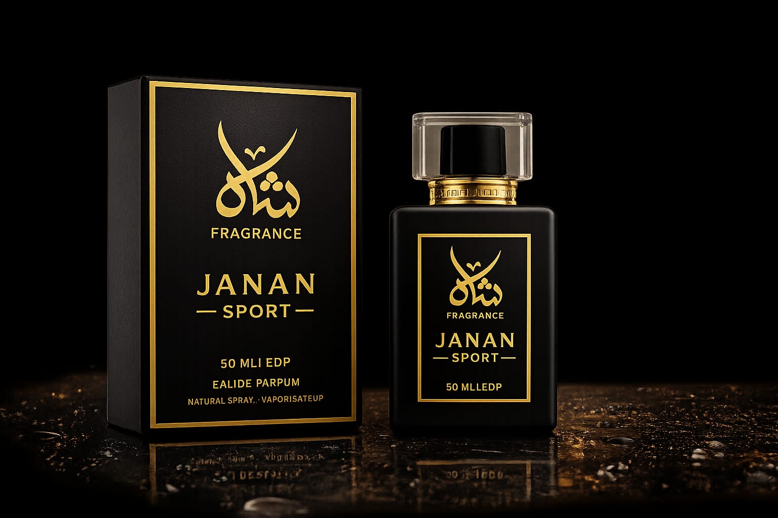 Janan Sport Eau de Parfum (50ml) – Premium Long-Lasting Fragrance for Men
