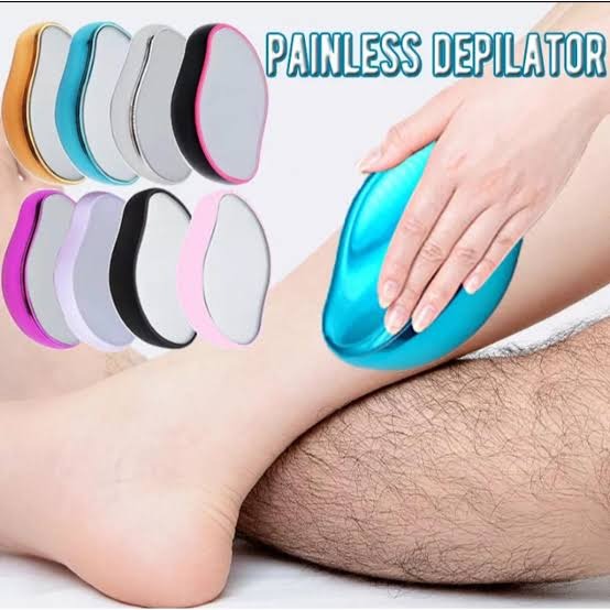 Crystal Hair Eraser – Painless Exfoliating Physical Hair Remover for Smooth Skin
