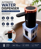 Automatic Water Dispenser – Portable USB Rechargeable Water Pump