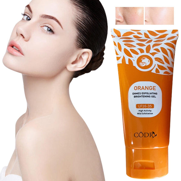 CÔDRY Orange Enmes Exfoliating Brightening Gel – 50g | Gentle Skin Peeling & Glow Gel