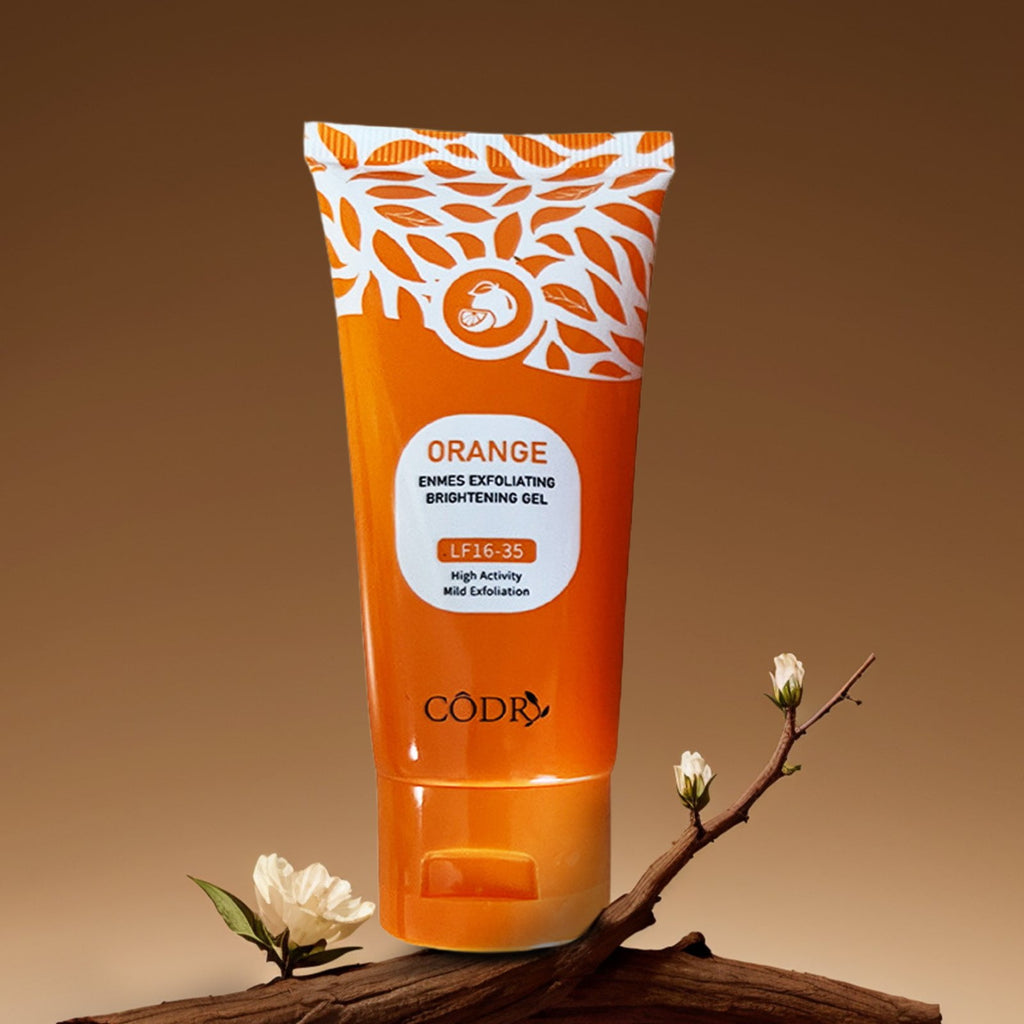 CÔDRY Orange Enmes Exfoliating Brightening Gel – 50g | Gentle Skin Peeling & Glow Gel