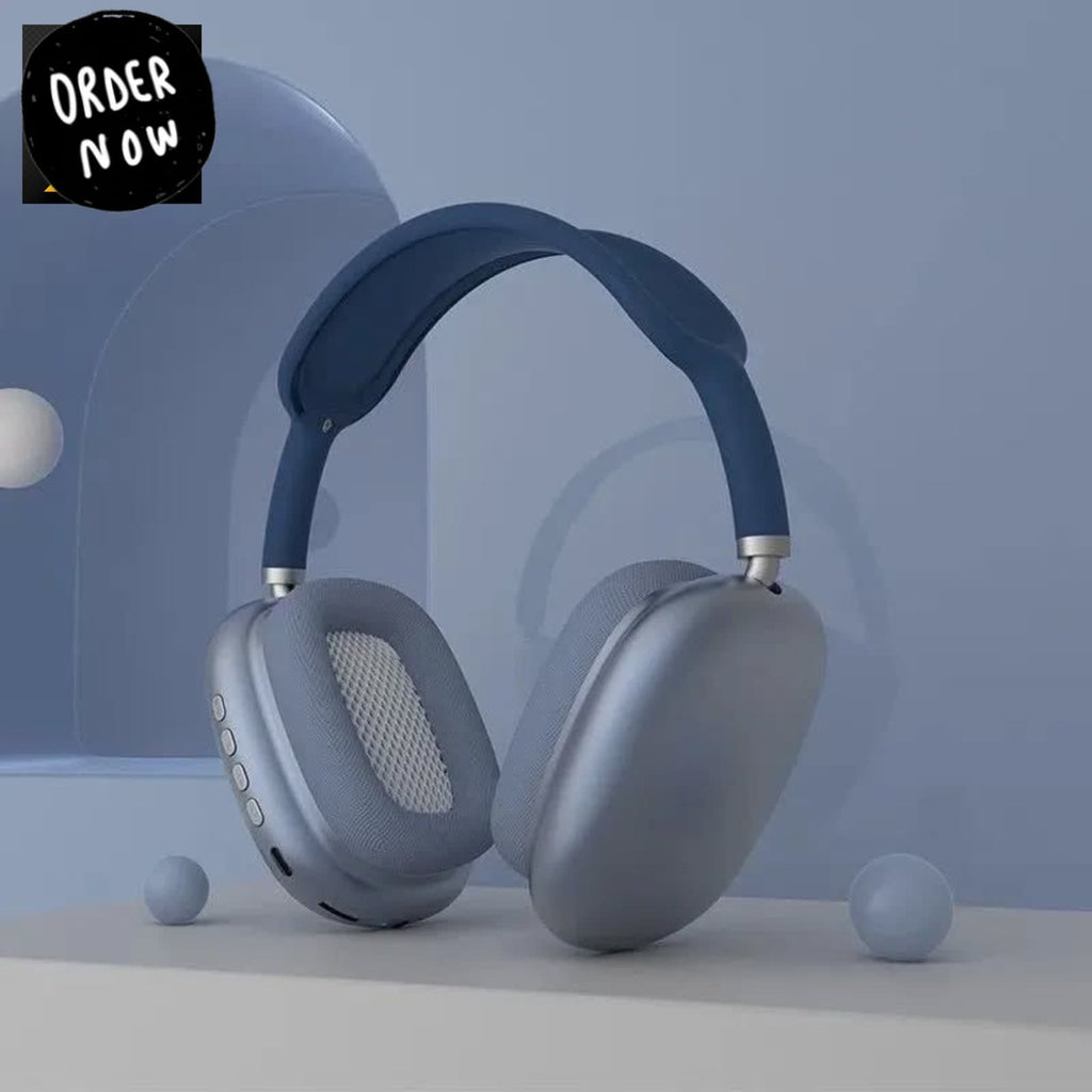 P9 Wireless Bluetooth Headphones with Box Packing (IOS & Android Compatible)