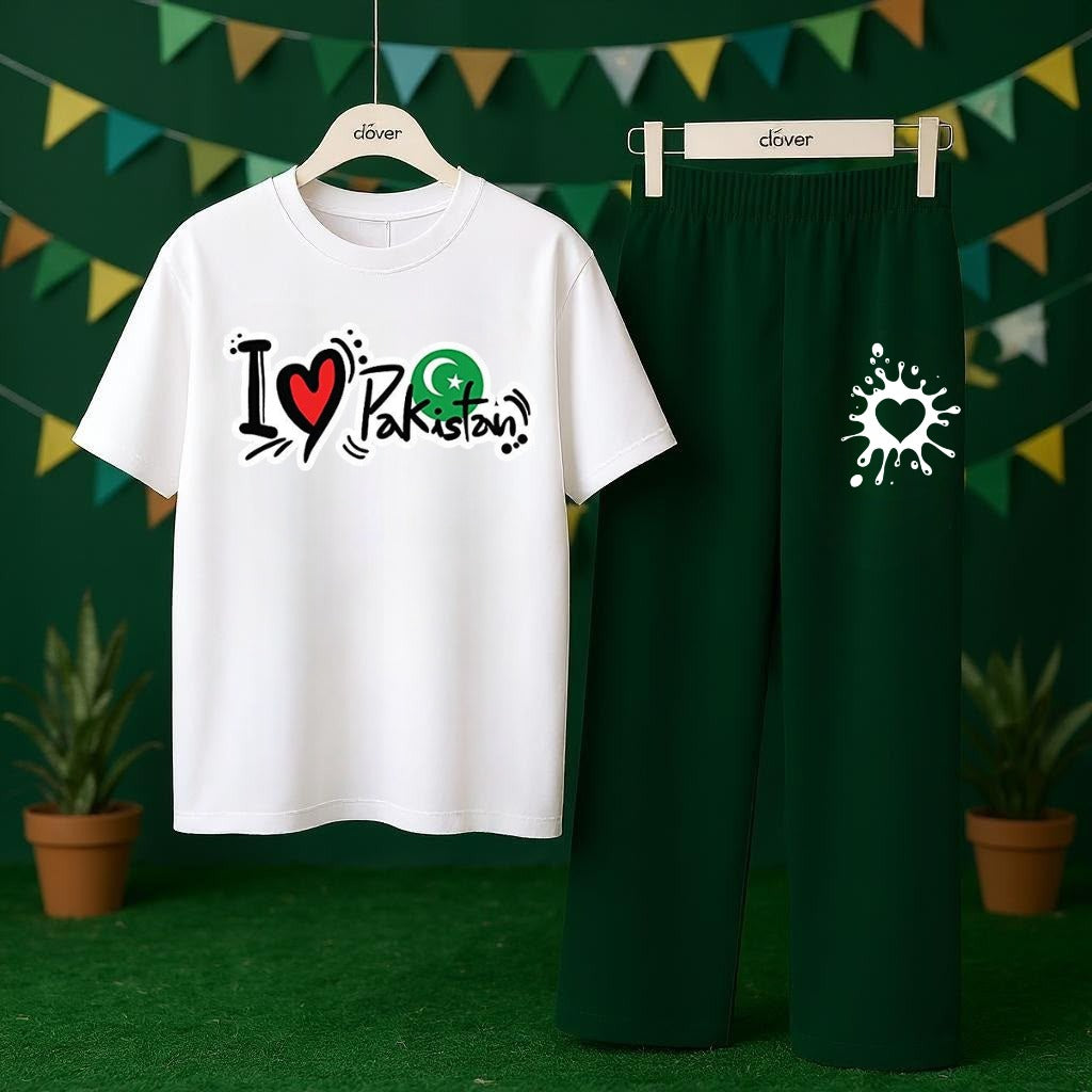 14 August Independence Day Patriotic Dress | Jashn-e-Azadi Special Jersey T-Shirt