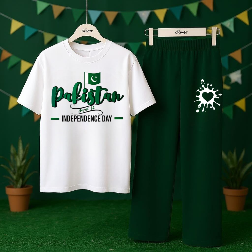 14 August Independence Day Patriotic Dress | Jashn-e-Azadi Special Jersey T-Shirt