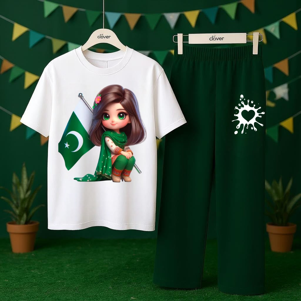 14 August Independence Day Patriotic Dress | Jashn-e-Azadi Special Jersey T-Shirt