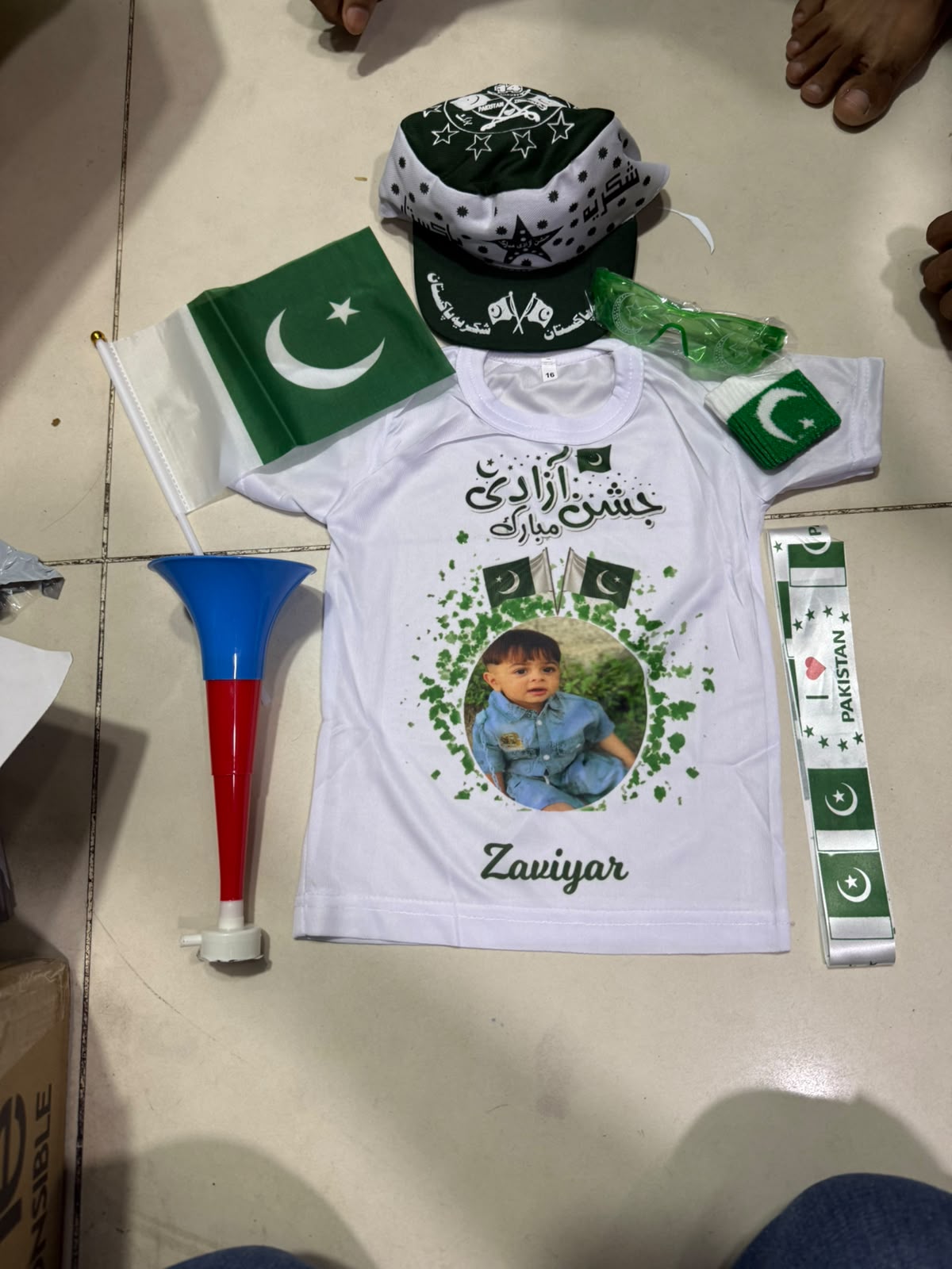 Customize Kids 14 August Independence Day Boys Pack of 7 Deal | Personalized Azadi Suit