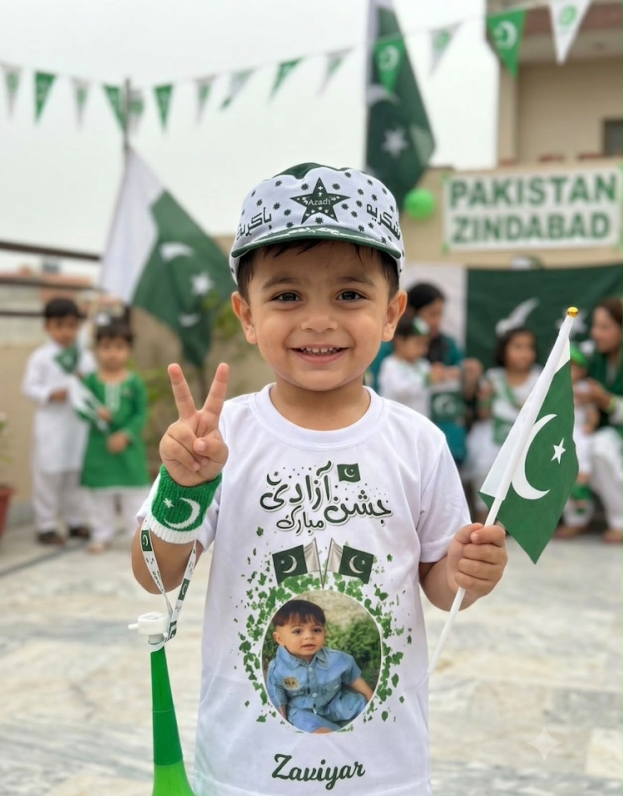 Customize Kids 14 August Independence Day Boys Pack of 7 Deal | Personalized Azadi Suit