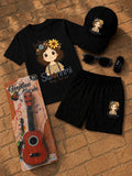 Premium Kids 6-Piece Summer Clothing & Toy Gift Set with Free Toy Guitar