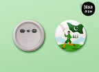 Pack of 2 – Customised 14th August Pin Badges (56mm) High Quality Independence Day Badges
