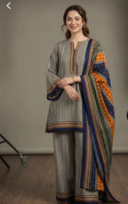 Women's All Over Digital Printed 90/70 Pure Lawn 3-Piece Suit Collection