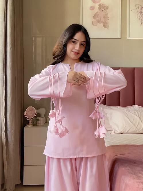 Ready to Wear 3-Piece Dream Drape Cotton Suit with Chiffon Dupatta – Trending Summer Collection