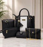 5Pcs Jimmy Choo High Quality Women's Shoulder Bag Set – Premium Medium Tote & Matching Pouches