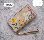 Riwaj Long PU Leather Wallet for Girls & Women | Medium Size Clutch