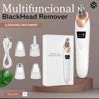 5-in-1 Blackhead Remover Machine & Rechargeable Facial Pore Cleaner Vacuum