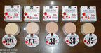Pack of 5 Miss Rose 3D Waterproof Light Base Foundation