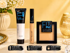 Maybelline Fit Me 3-in-1 Complete Makeup Deal – Foundation, Powder & Concealer Set