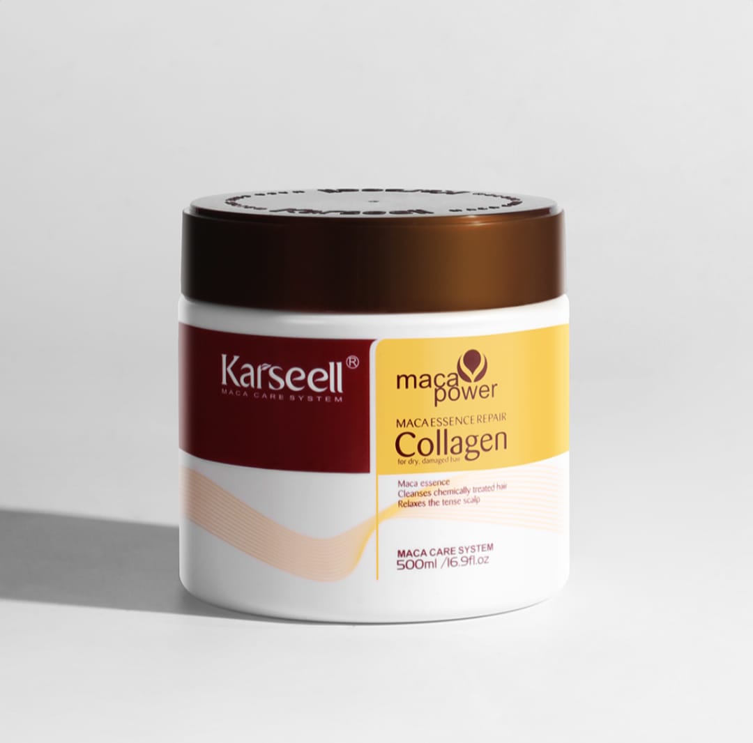 Karseell Maca Power Collagen Hair Mask (500g) – Deep Conditioning & Repair Treatment