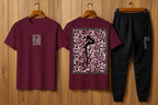 Summer Stylish Printed Tracksuit (T-Shirt & Trouser)