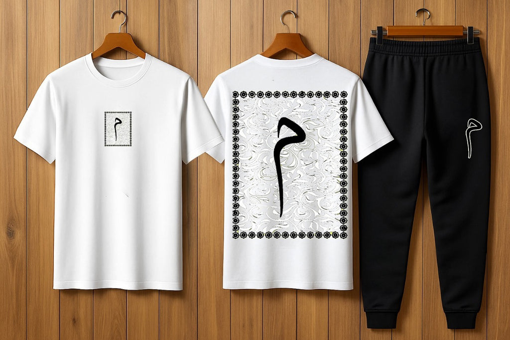 Summer Stylish Printed Tracksuit (T-Shirt & Trouser)