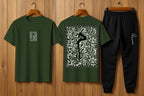 Summer Stylish Printed Tracksuit (T-Shirt & Trouser)