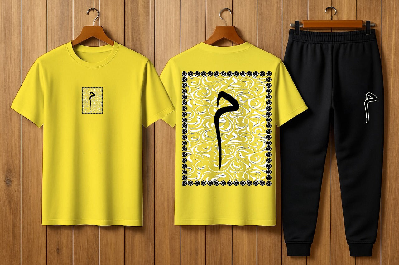 Summer Stylish Printed Tracksuit (T-Shirt & Trouser)
