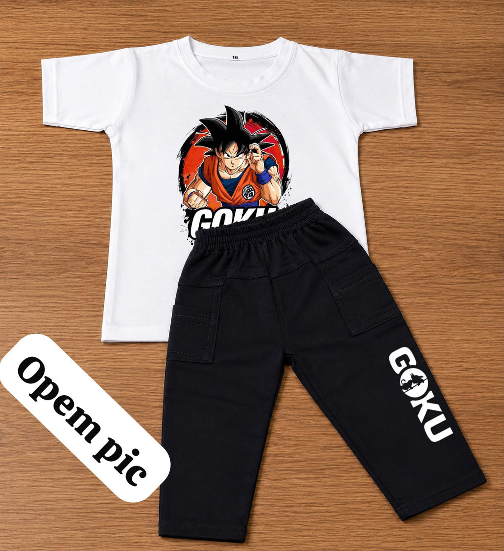 Kids 2-Piece T-Shirt & Jeans Pant Set (Ages 1–8 Years) – Premium Casual Wear
