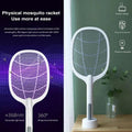 USB Rechargeable Mosquito Racket – Electric Fly & Insect Swatter Bat