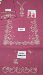 Stylish Pink Lawn Embroidered 2Pc Suit | Summer Collection
