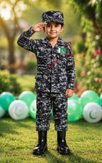 Kids Commando Dress - 14th August Independence Day Special