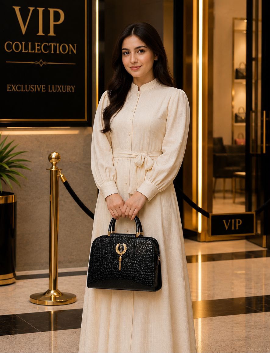 Combo YSL Style Big Size Bag with Matching Slippers