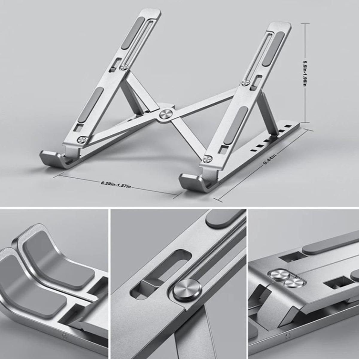 Metal Foldable Portable Laptop Stand & Bed Table