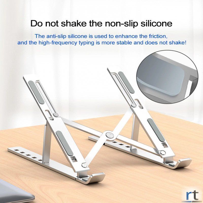 Metal Foldable Portable Laptop Stand & Bed Table