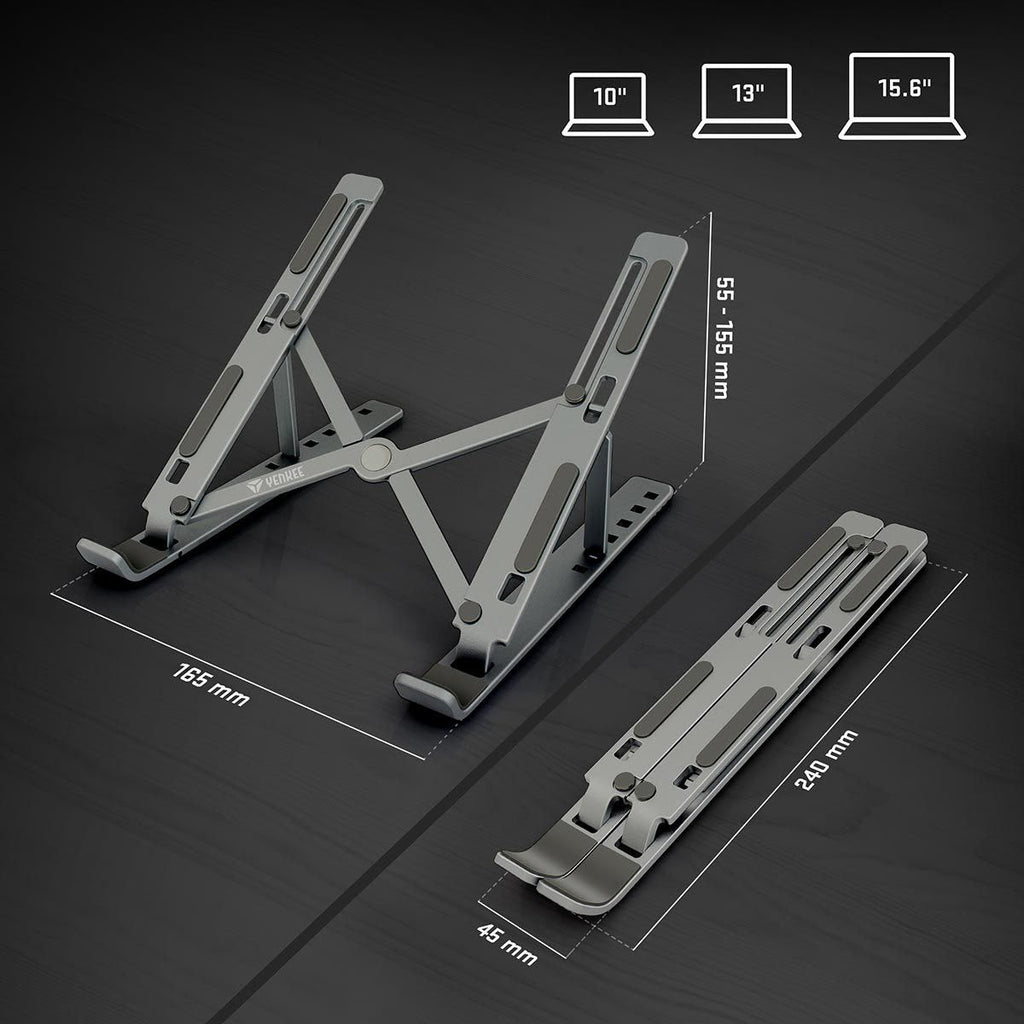 Metal Foldable Portable Laptop Stand & Bed Table